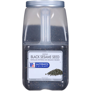 McCormick Culinary Whole Black Sesame Seed, 5.5 lb
