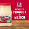 A jar of McCormick Mayonesa Mayonnaise with a lime wedge on the label.