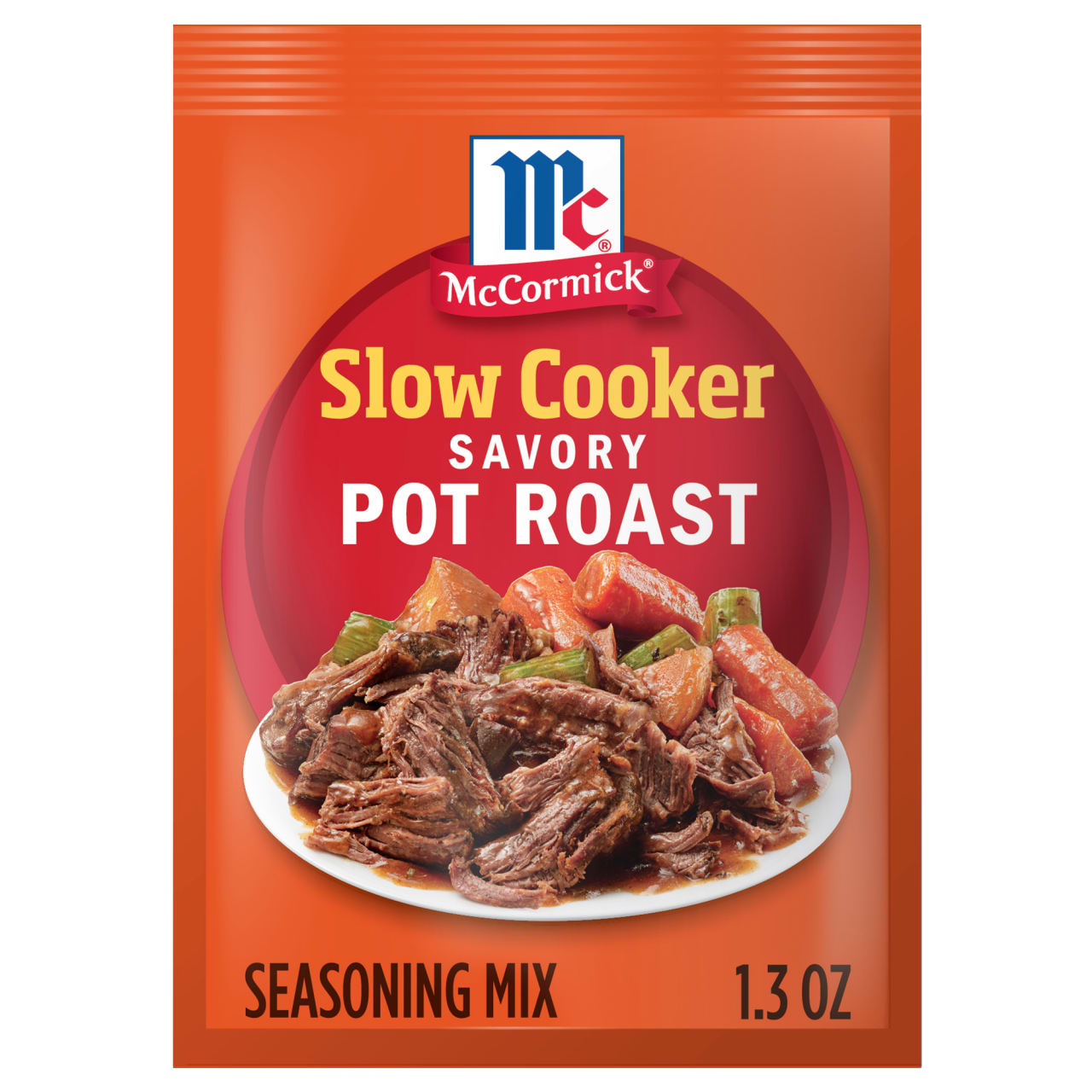 mccormick slow cooker savory pot roast seasoning mix McCormick® Slow Cooker Savory Pot Roast Seasoning Mix, 1.3 oz (6-Pack)