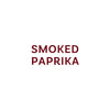 A white background features the product name Mccormick Gourmet Smoked Paprika Organic 1.62 Oz in dark red lettering.