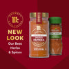 McCormick Gourmet Collection features a new look for their best herbs and spices, including smoked paprika and organic paprika.