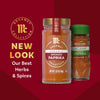 McCormick Gourmet Collection features a new look for their best herbs and spices, including smoked paprika and organic paprika.
