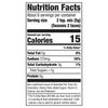 Nutrition facts label for Seasons 2 Tacos seasoning mix.