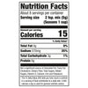 Nutrition facts label for Seasons brand seasoning mix.