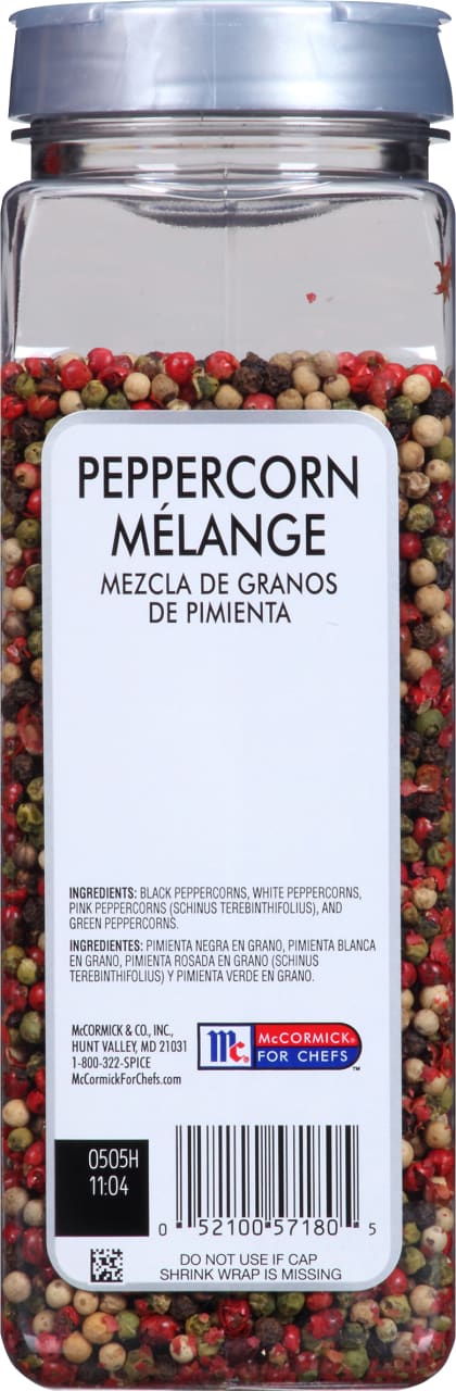 McCormick Culinary Peppercorn Mélange, 15.0 oz