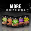 A variety of McCormick Grill Mates seasonings are displayed with the text More Iconic Flavors.