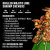 Grilled Mojito Lime Shrimp Skewers recipe featuring McCormick Grill Mates Mojito Lime Marinade Mix.