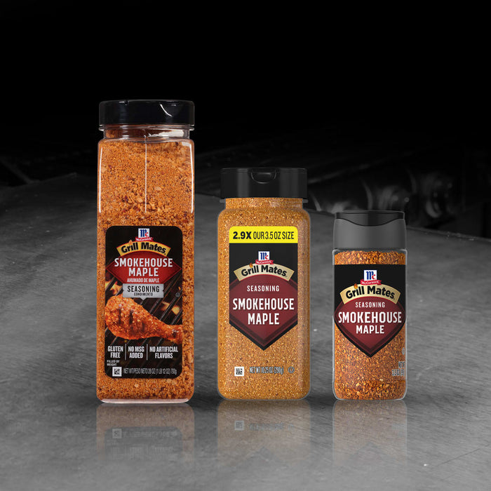 McCormick® Grill Mates® Smokehouse Maple Seasoning, 3.5 oz