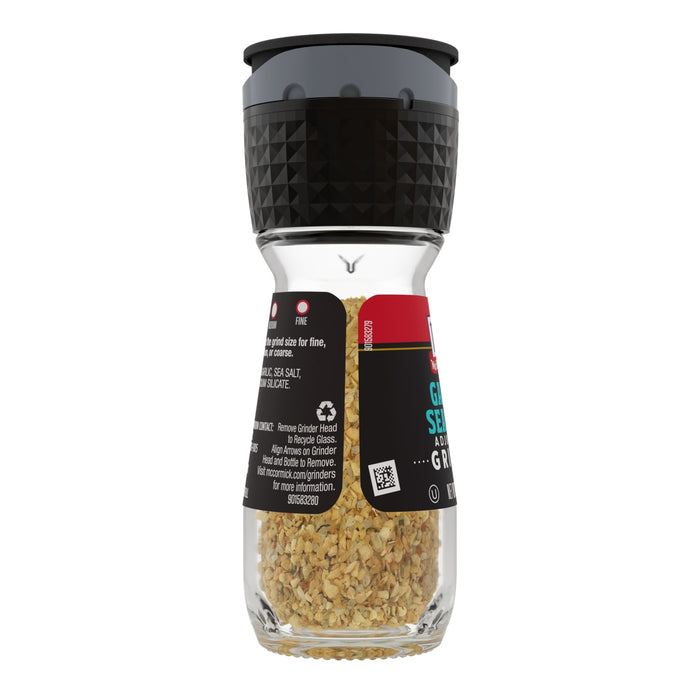 McCormick Garlic Sea Salt Grinder, 1.58 OZ