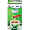 McCormick® Green Tea 25 Count Box, 1.23 oz