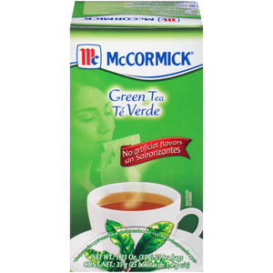 McCormick® Green Tea 25 Count Box, 1.23 oz