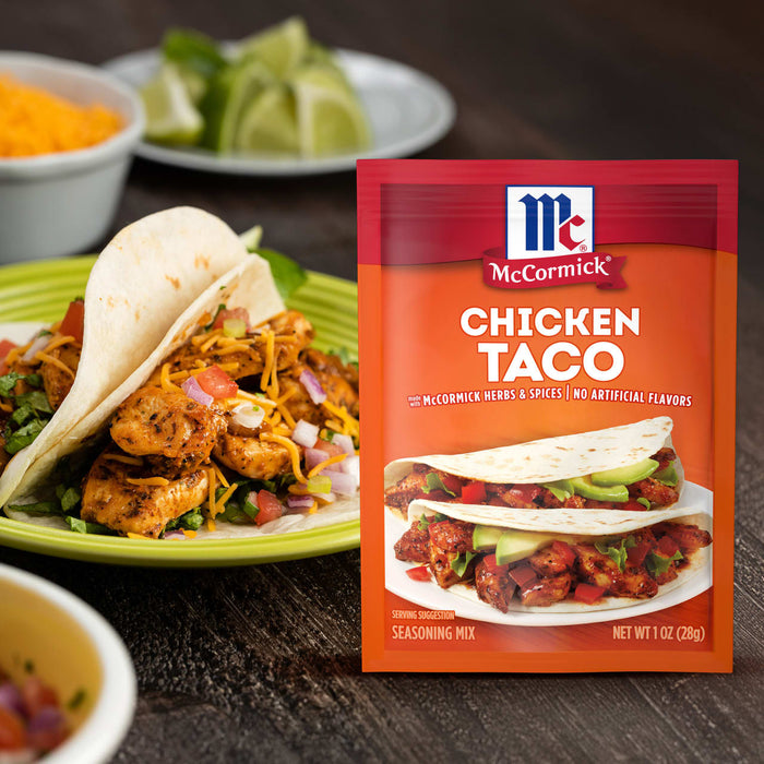 McCormick® Chicken Taco Seasoning Mix, 1 oz (6-Pack)