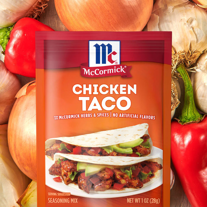 McCormick® Chicken Taco Seasoning Mix, 1 oz (6-Pack)