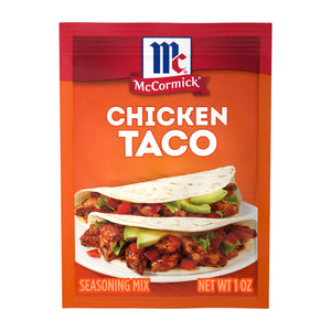 McCormick® Chicken Taco Seasoning Mix, 1 oz (6-Pack)