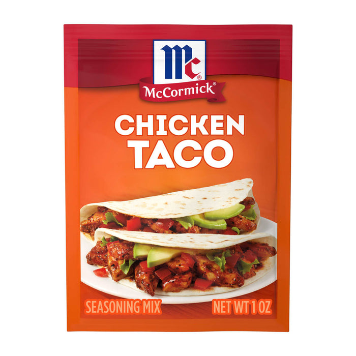 McCormick® Chicken Taco Seasoning Mix, 1 oz (6-Pack)