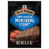 McCormick Grill Mates Montreal Steak 15 Minute Marinade Mix package.