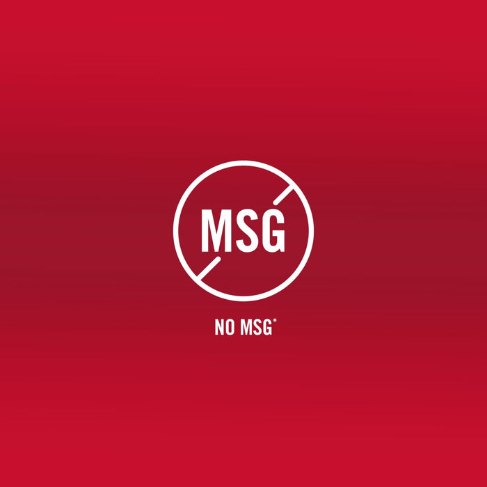 The image displays a symbol indicating No MSG.