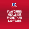 McCormick logo and text stating Flavoring meals for more than 130 years.