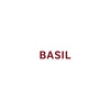 The word BASIL is displayed in a simple, sans-serif font.