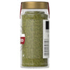 A jar of McCormick dried dill weed is displayed showcasing its green color and texture.