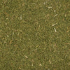 A close-up of dried, cut herbs, likely for culinary use.