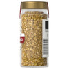 A jar of Simply Organic oregano is shown, filled with dried oregano leaves and topped with a gold lid.