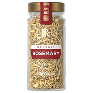 A jar of Simply Organic Rosemary.