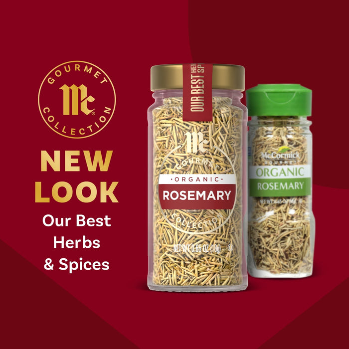 McCormick Gourmet Collection presents its new look for their best herbs and spices.