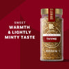 McCormick Organic Thyme is shown, highlighting its sweet warmth and lightly minty taste.