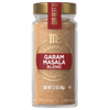 A jar of McCormick Gourmet Garam Masala Blend.