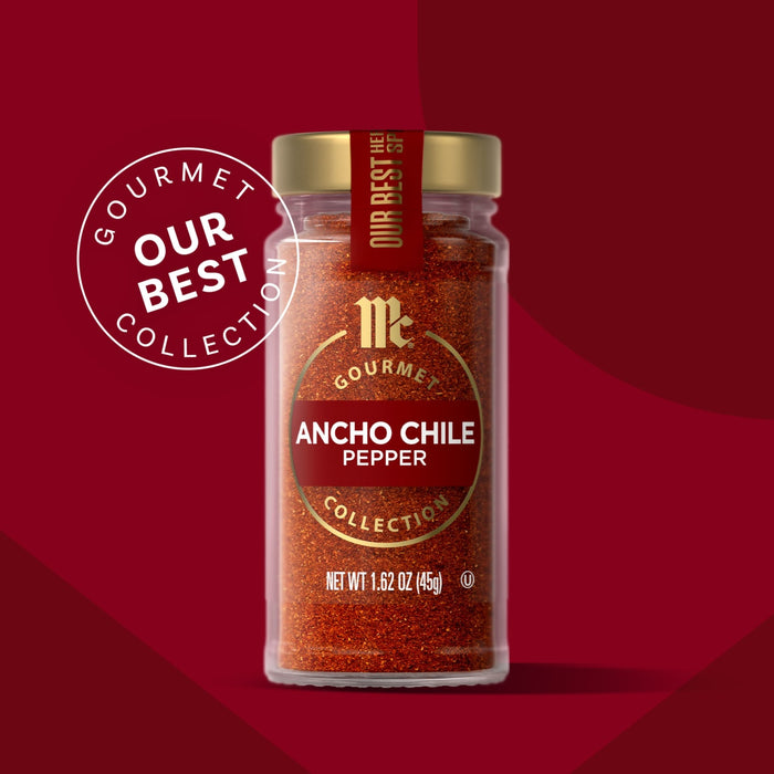 McCormick Gourmet Ancho Chile Pepper is part of the Our Best Collection.