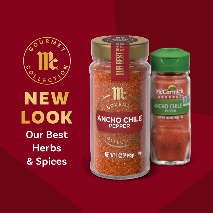 McCormick Gourmet Collection spices feature a new look for their best herbs and spices.