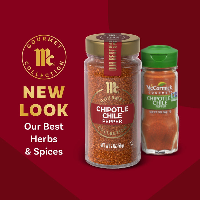 McCormick Gourmet Collection spices feature a new look for their best herbs and spices.