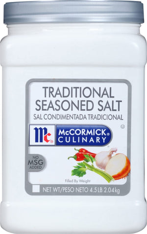 McCormick Culinary Traditional Seasoned Salt, 4.5 lb