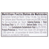Nutrition facts label for a product with 0 calories 0 grams of fat 0 grams of carbohydrates and 0 grams of protein per serving.