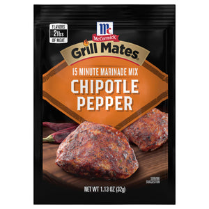McCormick® Grill Mates® Chipotle Pepper Marinade Seasoning Mix, 1.13 oz (6-Pack)