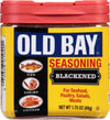 A container of Old Bay Seasoning Blackened with a net weight of 1.75 oz (49g).