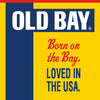 The Old Bay logo with the tagline Born on the Bay. Loved in the USA.