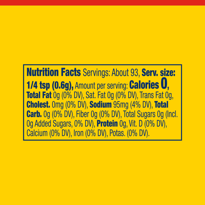 OLD BAY® 30% Less Sodium Seasoning, 2 oz