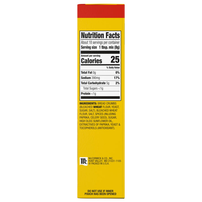 OLD BAY® Seasoned Coating Mix, 5 oz