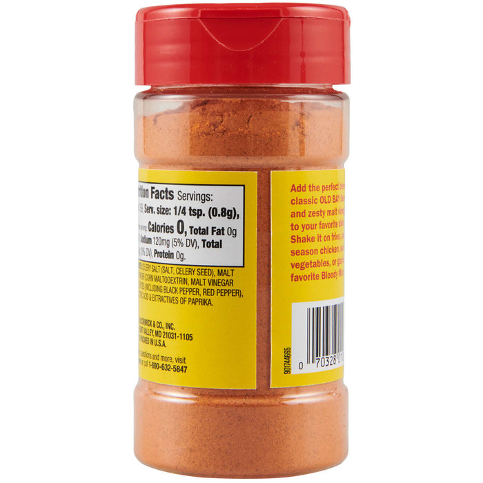 OLD BAY® Malt Vinegar Seasoning, 4.76 oz