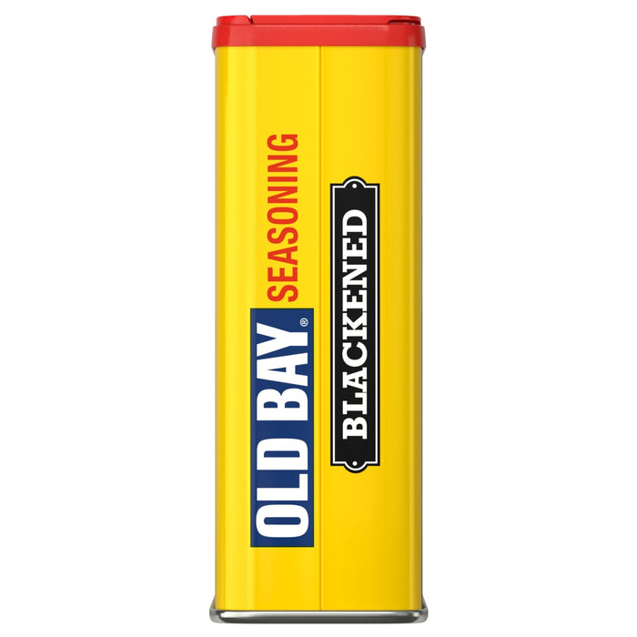 A container of Old Bay Blackened Seasoning.