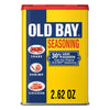 A can of Old Bay Seasoning, a popular spice blend often used with seafood.