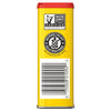 The image shows the side of a Zatarain's product container with a gluten-free certification and a barcode.