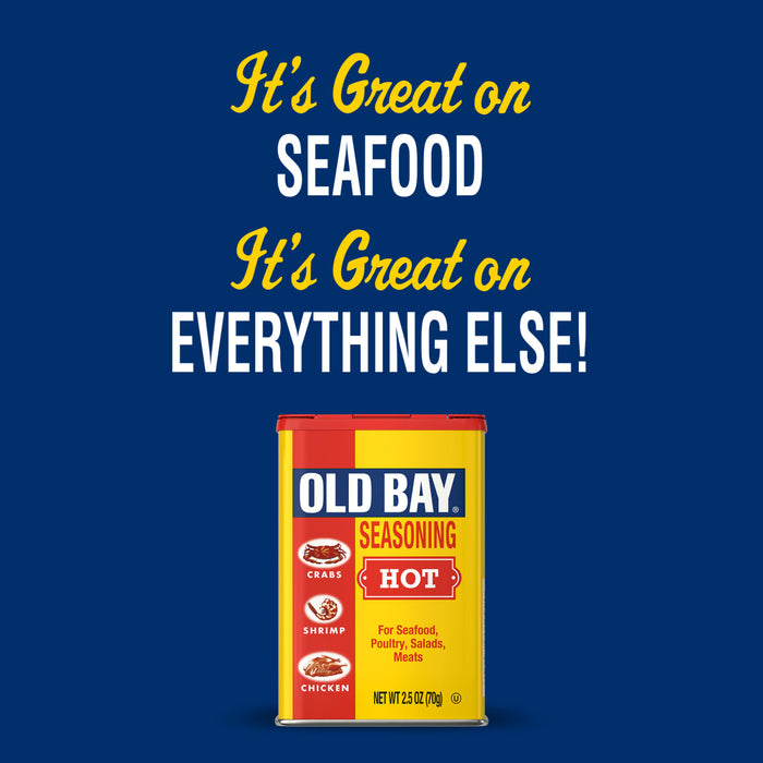 Old Bay seasoning is great on seafood and everything else.