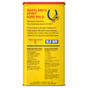 The back of an Old Bay Seasoning Tin D Oz Preakness Original features recipes for Maryland Crab Cakes and a Black-Eyed Susan cocktail.