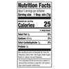A nutrition facts label for Old Bay Regular Salmon Seasoning Mix 1.34 Oz showing 25 calories and 60 milligrams of sodium per serving.