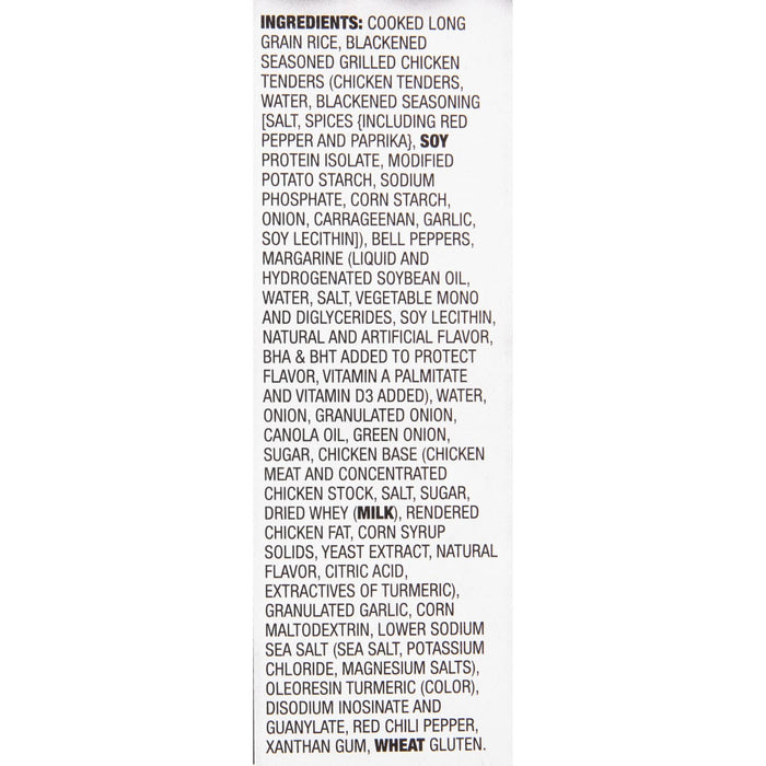 Zatarain's® Frozen Blackened Chicken With Yellow Rice, 10.5 oz