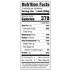 A nutrition facts label for Zatarains Frozen Gumbo Entree Chicken And Sausage 12 Oz showing 370 calories and 1030 milligrams of sodium per serving.