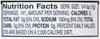 Nutrition facts label for a product with 0 calories 0 grams of fat 0 grams of carbs 0 grams of protein and 180 milligrams of sodium per serving.